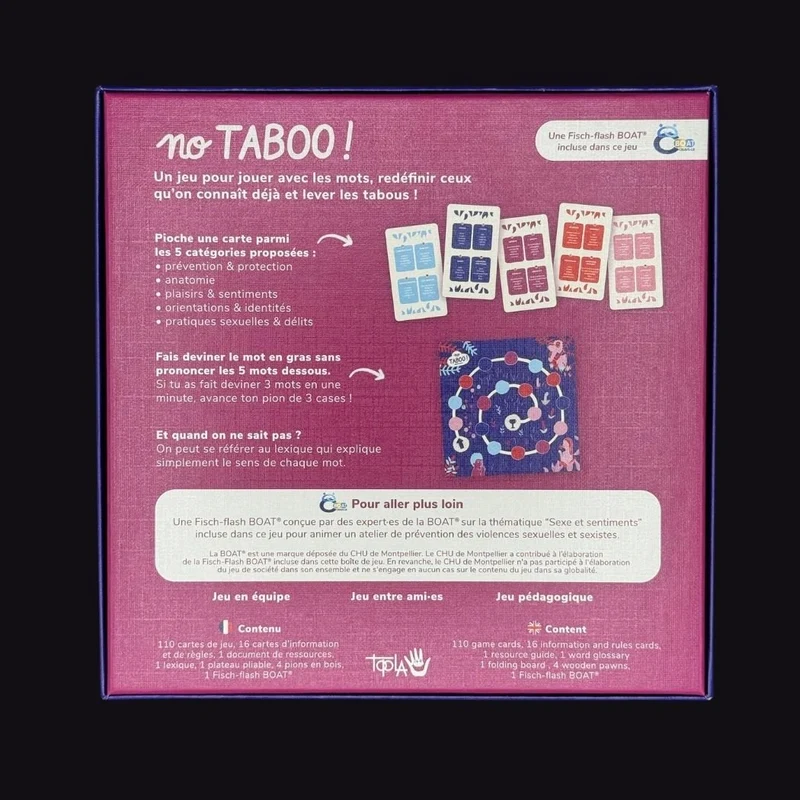 no TABOO ! Le jeu sur les mots pour briser les tabous