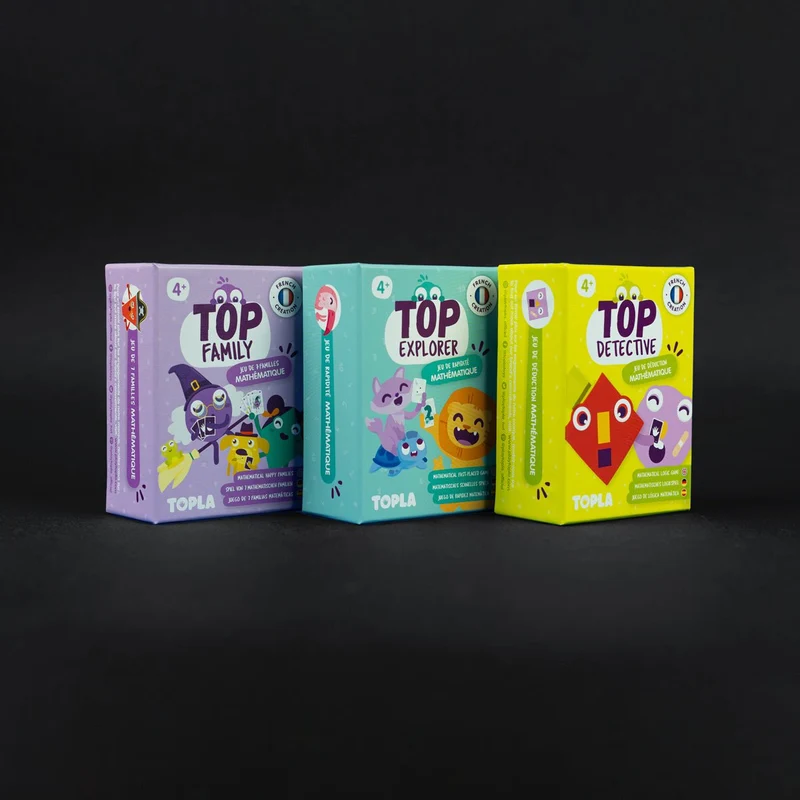 Top Family - Jeu de 7 familles mathématique