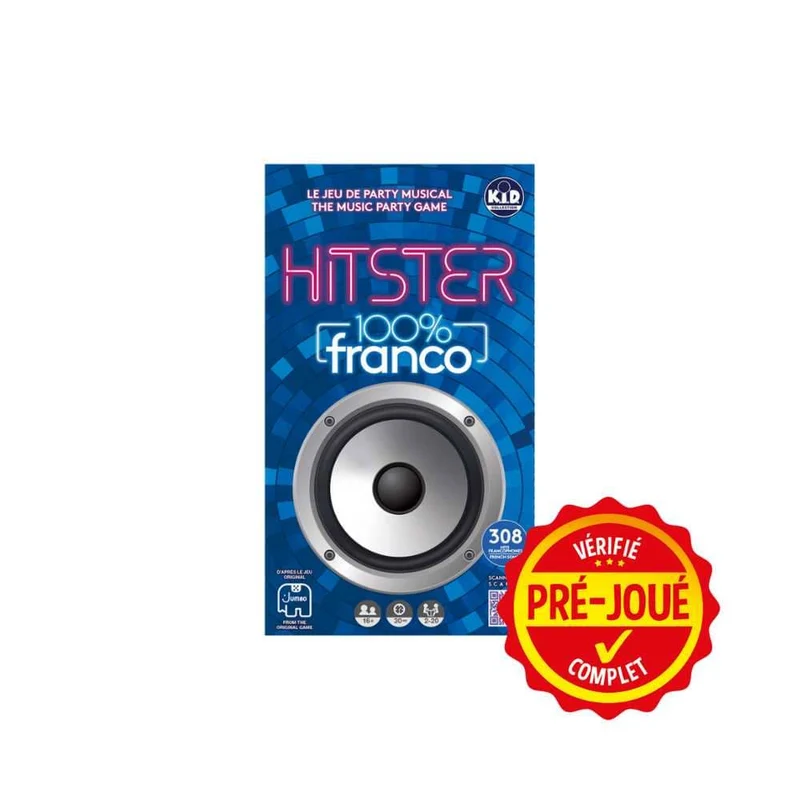 Hitster - 100% Franco (pré-joué) (ML)
