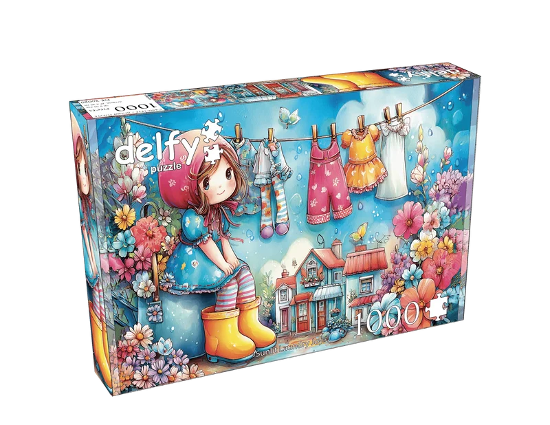 Sunlit Laundry Joy (1000 pcs)