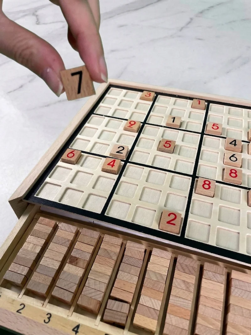 Sudoku en bois