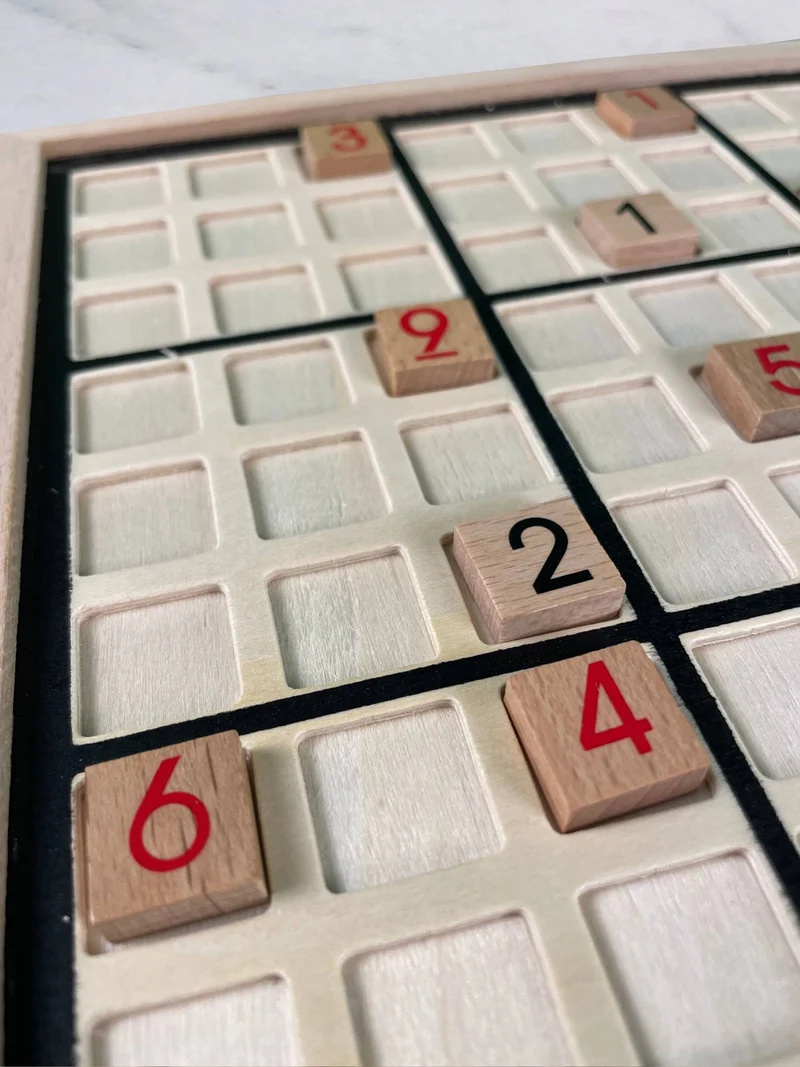 Sudoku en bois