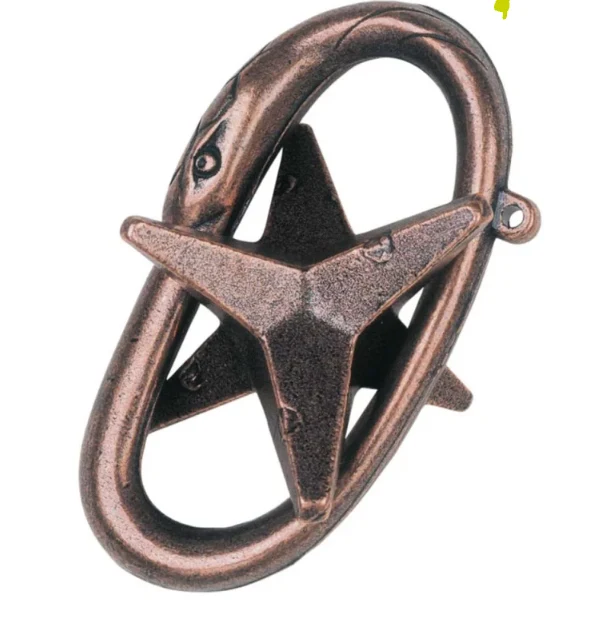 Casse-tête Huzzle en Métal Serpent et son Étoile