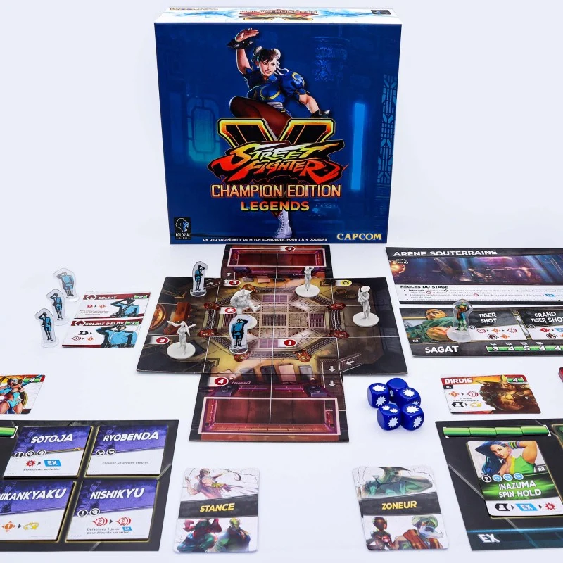 Street Fighter V: Champion Edition Legends - Blue Ed.