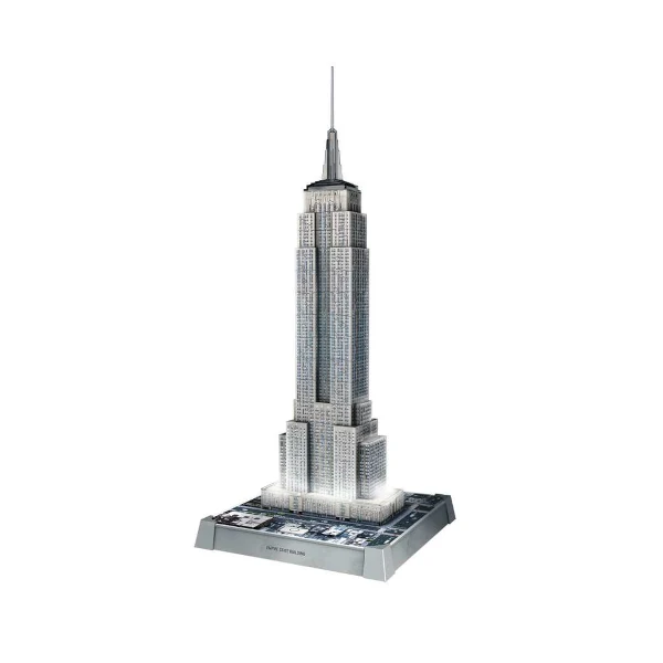 3D Puzzle Iconics - Empire State Building illuminé