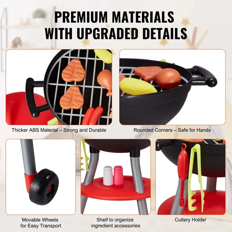 Set Barbecue Jouet Enfant | Jeu Éducatif et Ludique