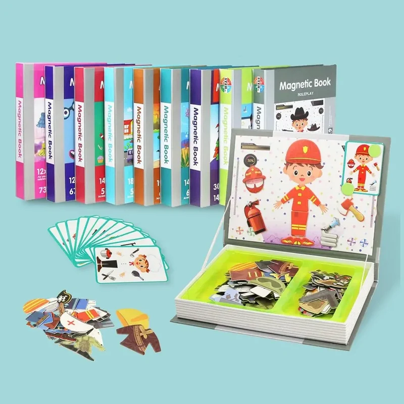 Puzzle Magnétique Tangram pour Enfants