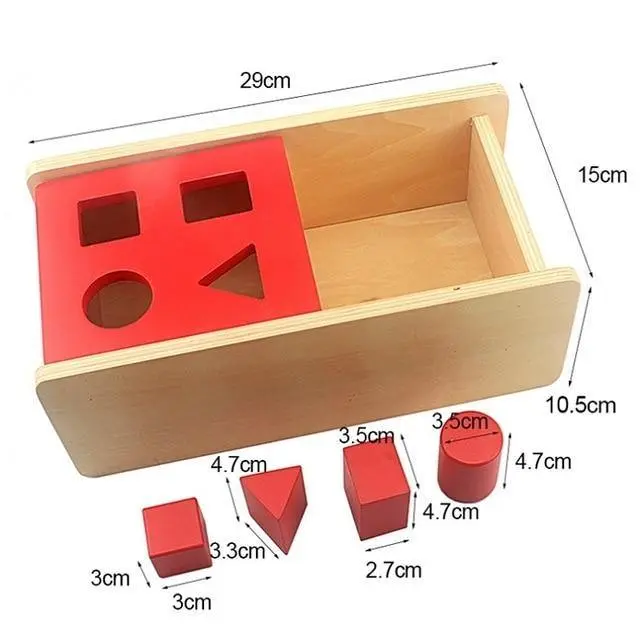 Boîtes à Formes Montessori