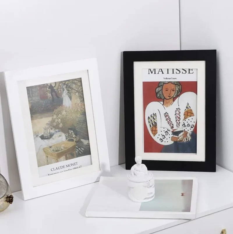 Cadre pour les dessins de vos enfants - ouverture magnétique et réserve de dessin avec élastique
