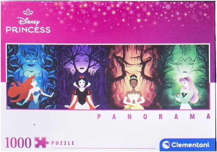 Puzzle Disney Princesses Panorama - Clementoni 1000 pièces