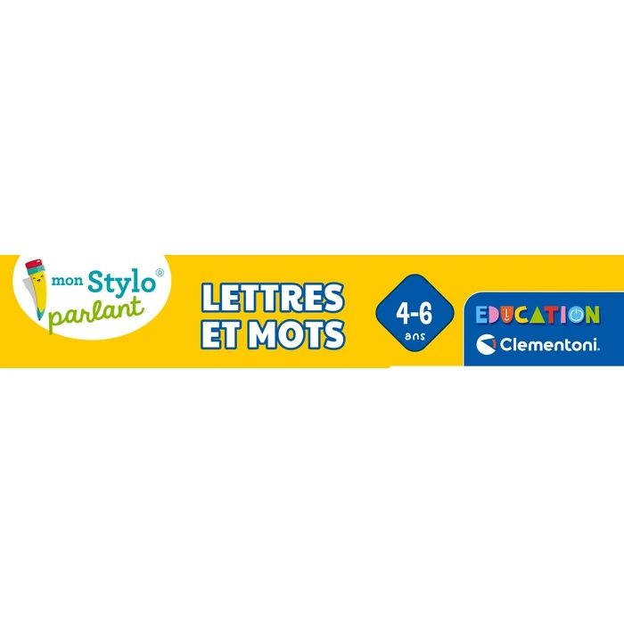 Mon stylo parlant - Lettres et Mots - 60 activités