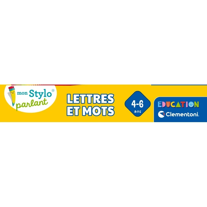Mon stylo parlant - Lettres et Mots - 60 activités