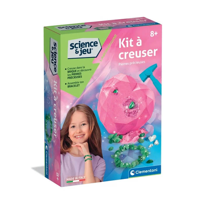 Kit à creuser - Pierres précieuses