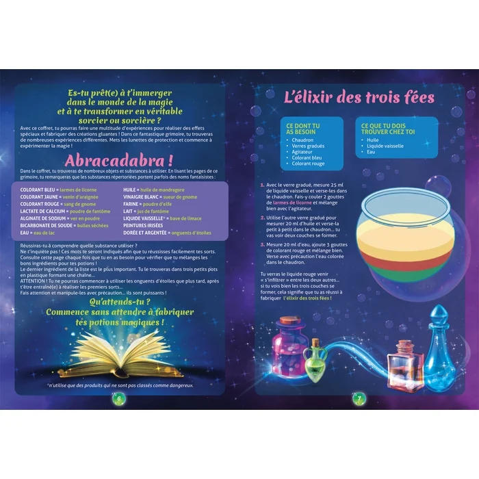 Abracadabra - Chimie et Potions magiques