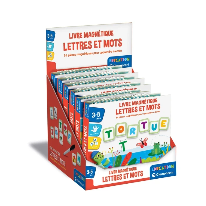 Livre magnétique - Lettres et mots