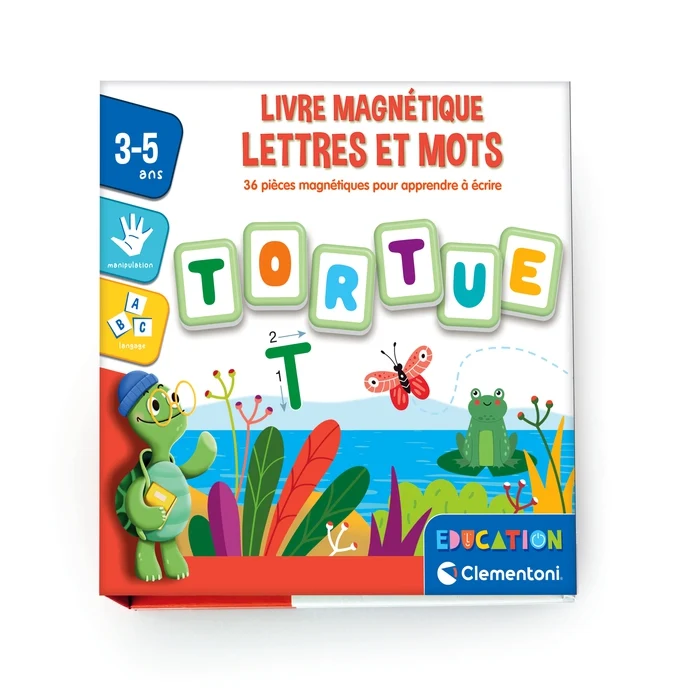 Livre magnétique - Lettres et mots