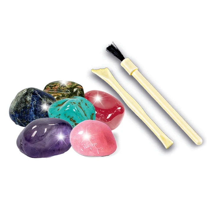 Mini coffret - Pierres précieuses et minéraux