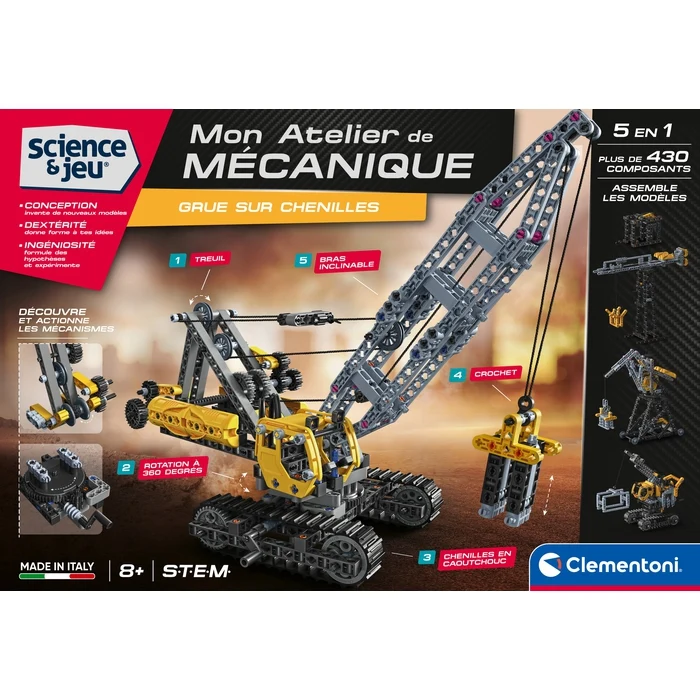 Mon atelier de mécanique - Grue sur chenilles