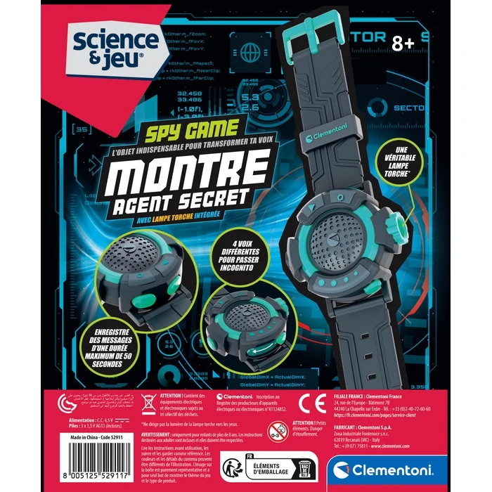 Montre agent secret