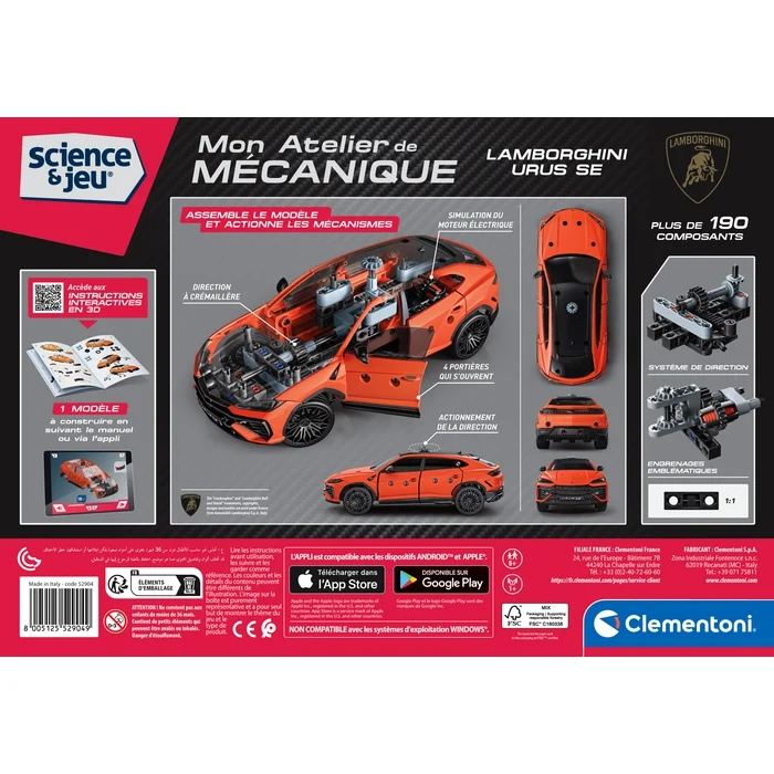 Mon atelier de mécanique - Lamborghini Urus