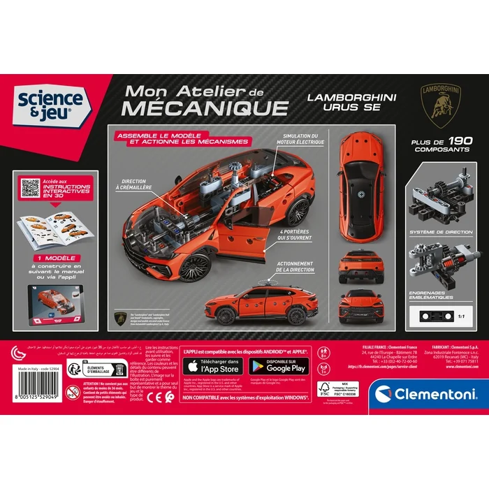 Mon atelier de mécanique - Lamborghini Urus