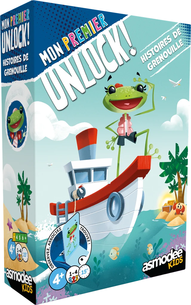 Mon premier Unlock! Histoires de Grenouilles