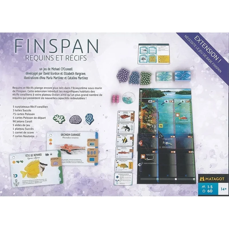 Finspan : Extension Requins et Récifs