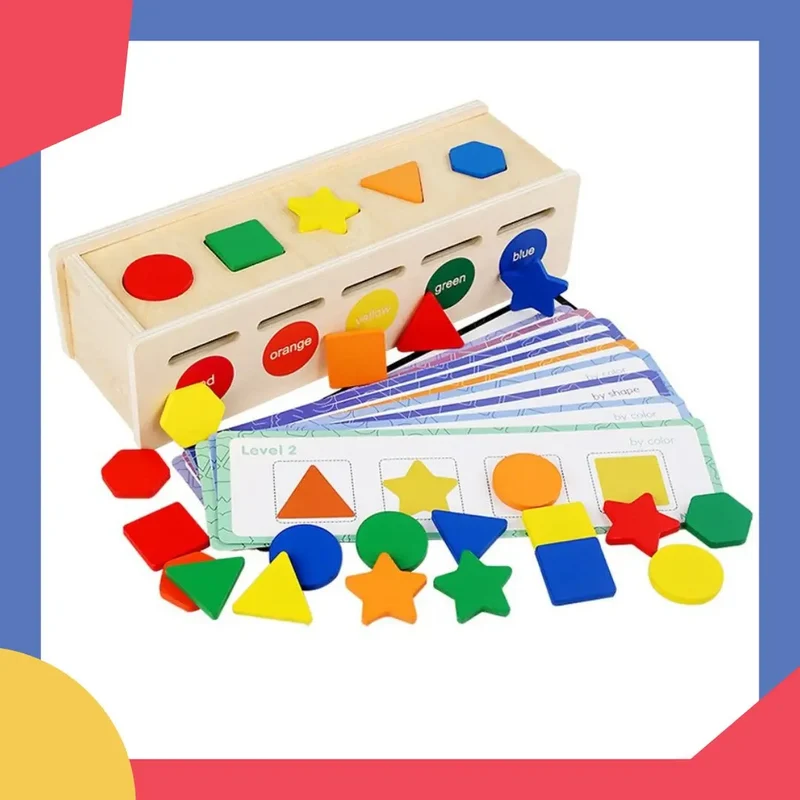 Boite de tri sensorielle Montessori
