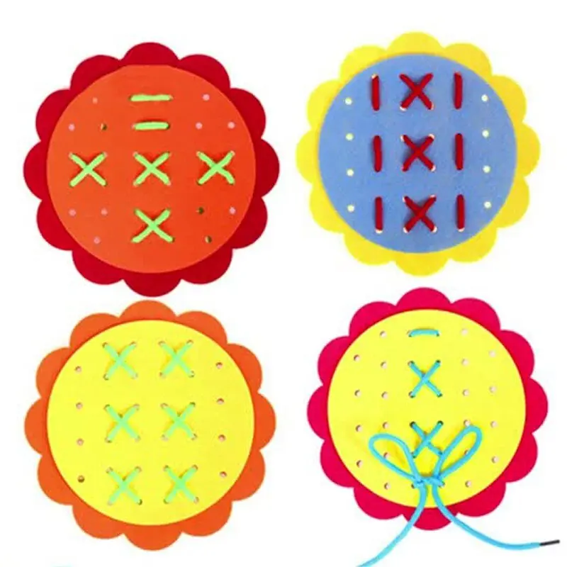 Jeu de laçage pour motricité fine