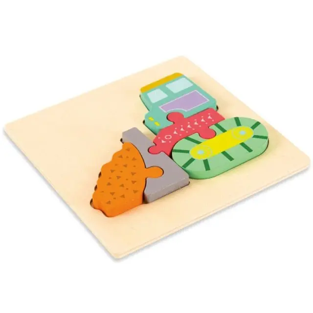 Puzzle Montessori 3D
