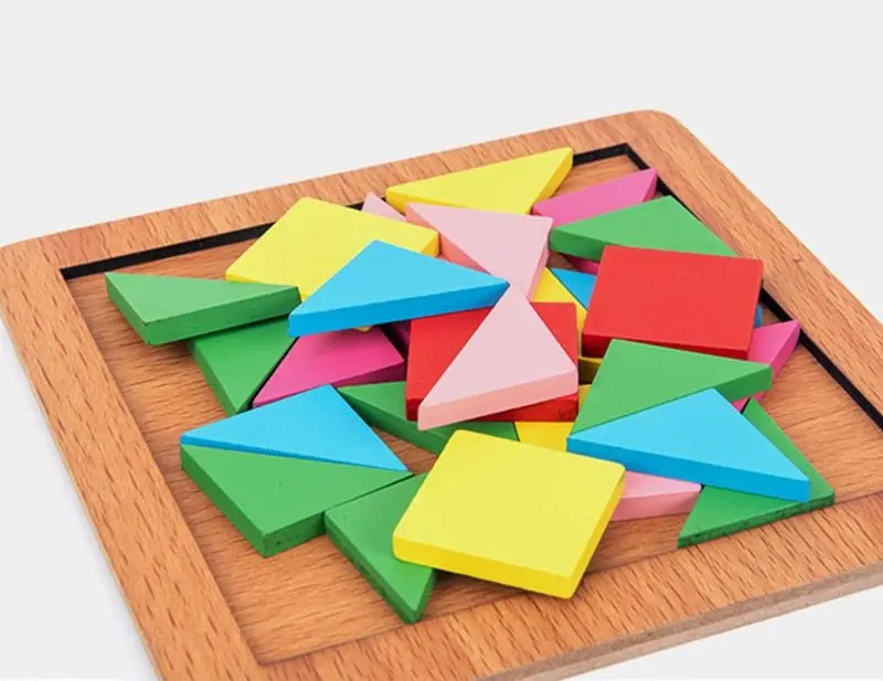 Puzzle Tangram Formes Géométriques