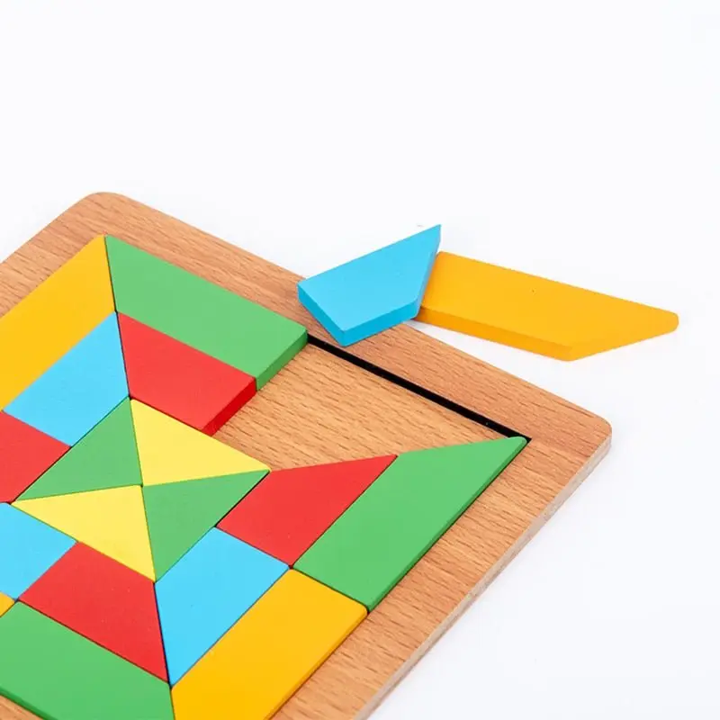 Puzzle Tangram Formes Géométriques