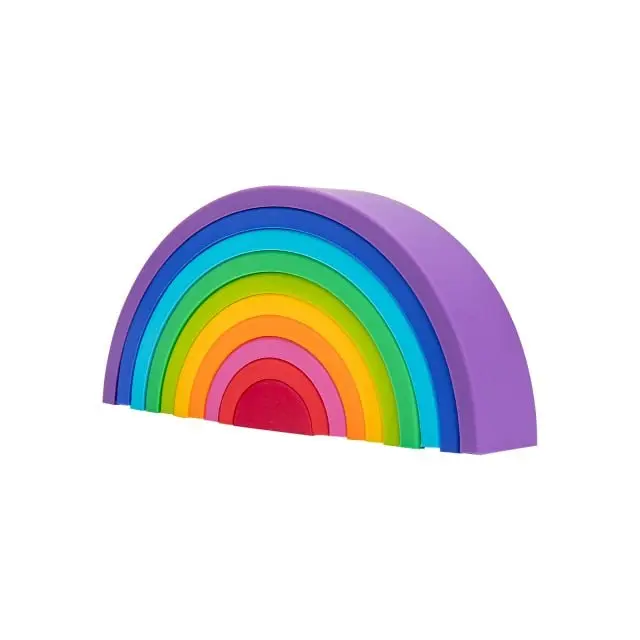 Petit Arc-En-Ciel en Bois