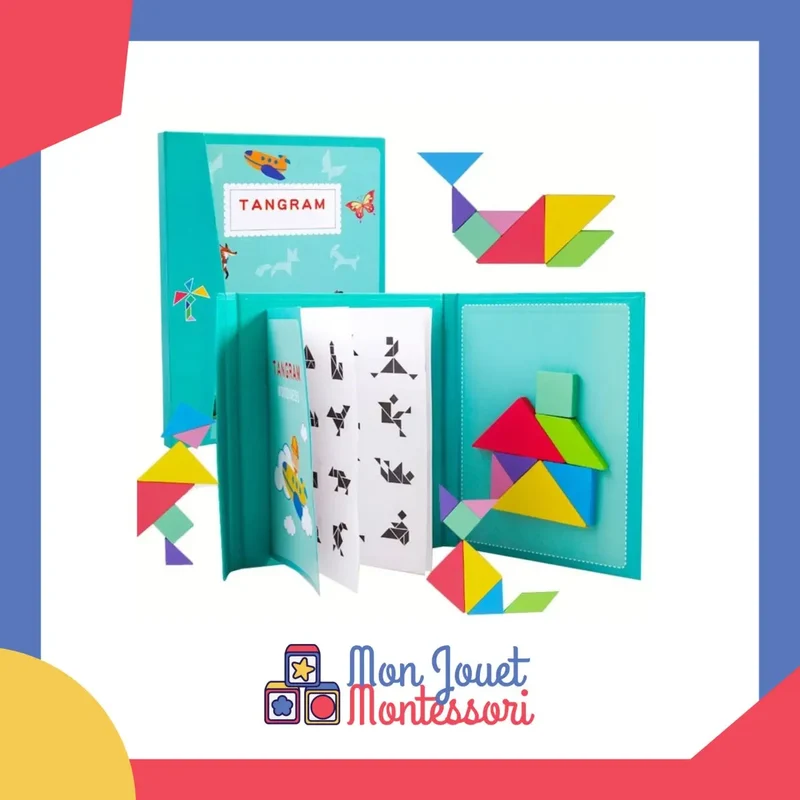 Puzzle Tangram Magnétique