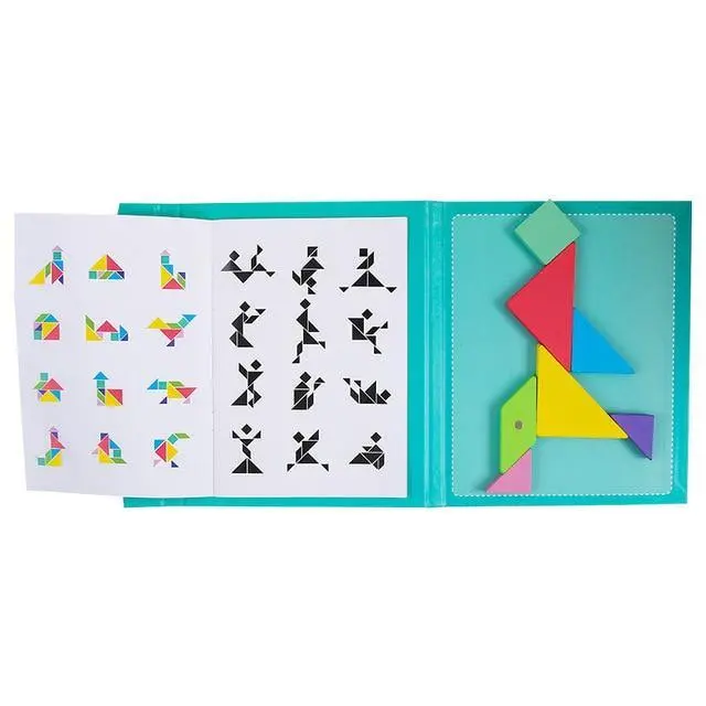Puzzle Tangram Magnétique