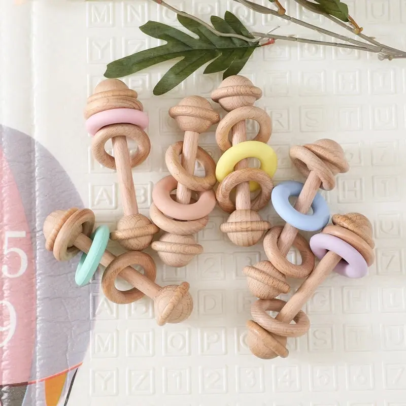Hochet en Bois Anneau