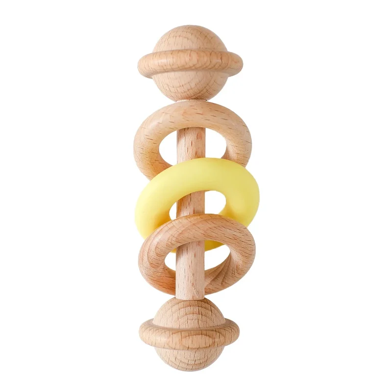Hochet en Bois Anneau