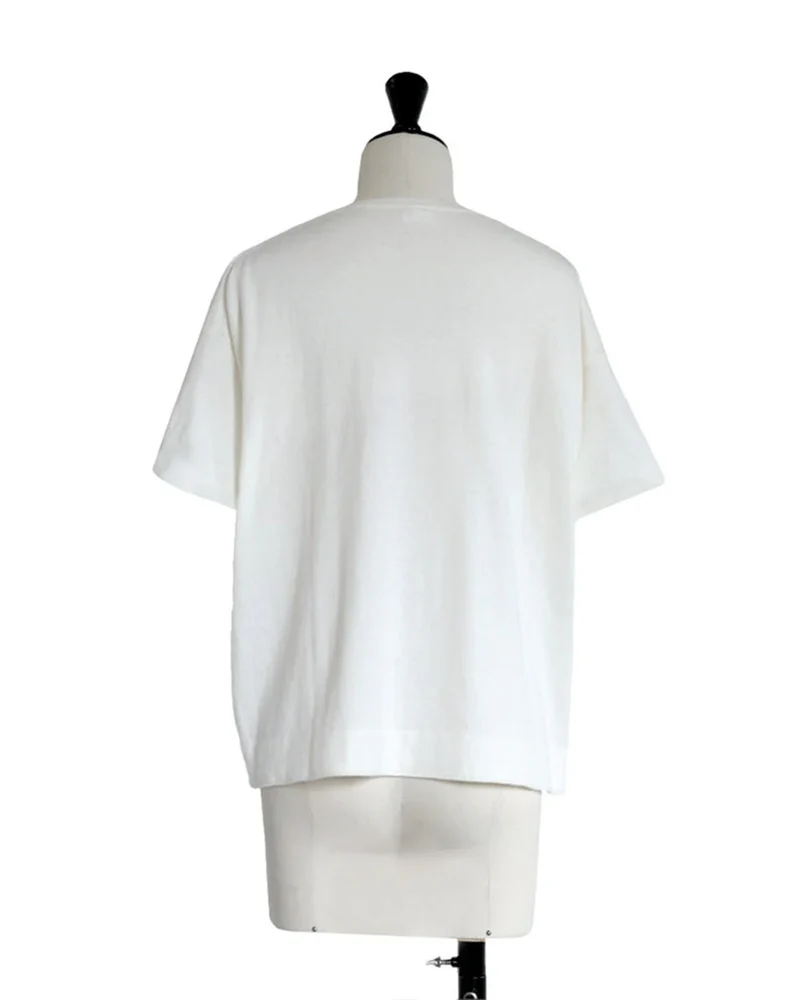 Ct Plage - Pull Col Rond Manches Mi-Longues - Blanc