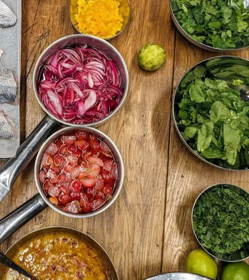 Cours de technique culinaire : Marinades et condiments à Lyon