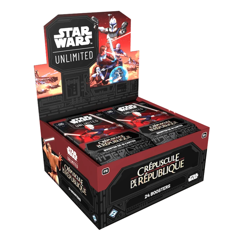 Star wars Unlimited crépuscule de la république Display de Boosters FR