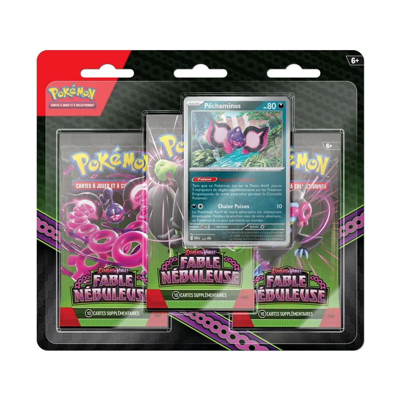 Pokémon Fable nébuleuse Tripack Pêchaminus