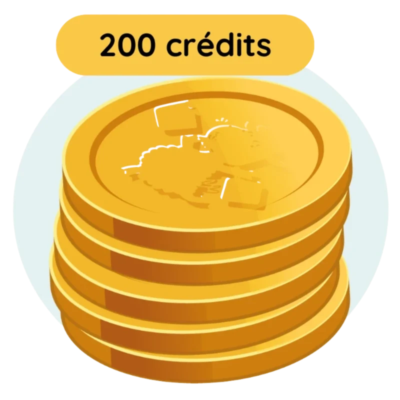 200 crédits Bookinou