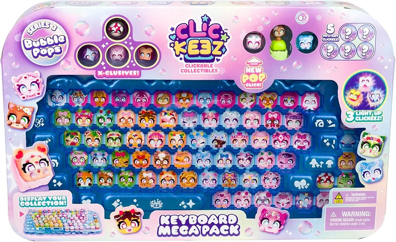 Clickeez - Méga pack clavier Série 3