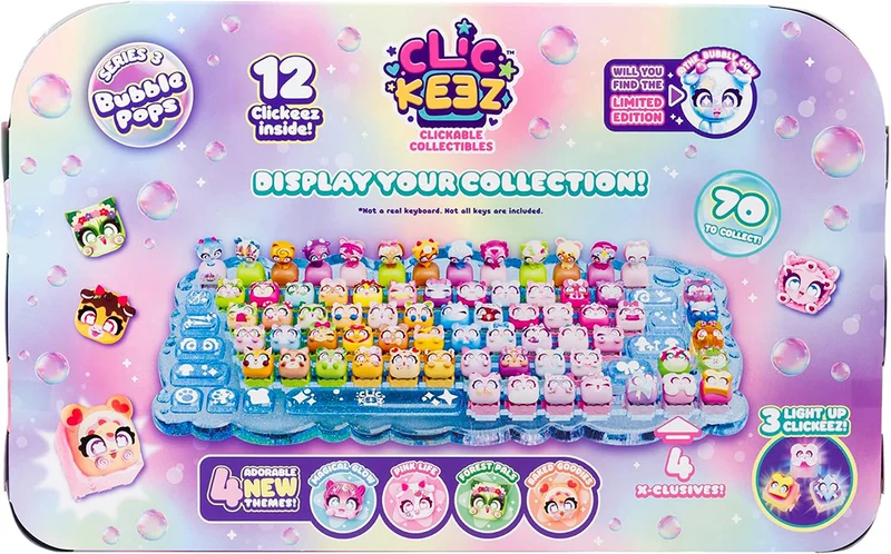 Clickeez - Méga pack clavier Série 3