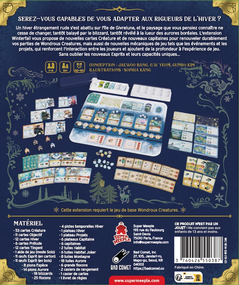 Wondrous Creatures - Ext. Winterfall (FR)