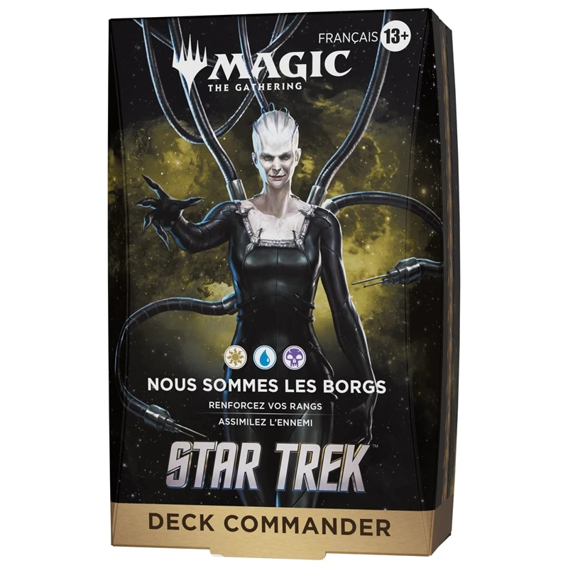 Magic Star Trek - Lot de 4 Decks Commander - FR - JCC