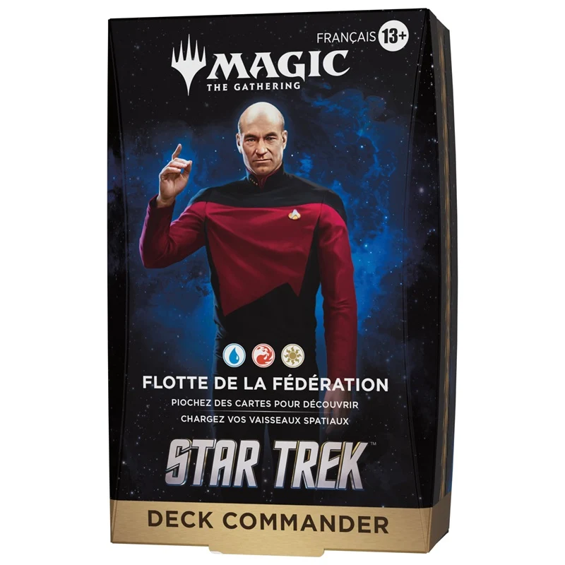 Magic Star Trek - Lot de 4 Decks Commander - FR - JCC