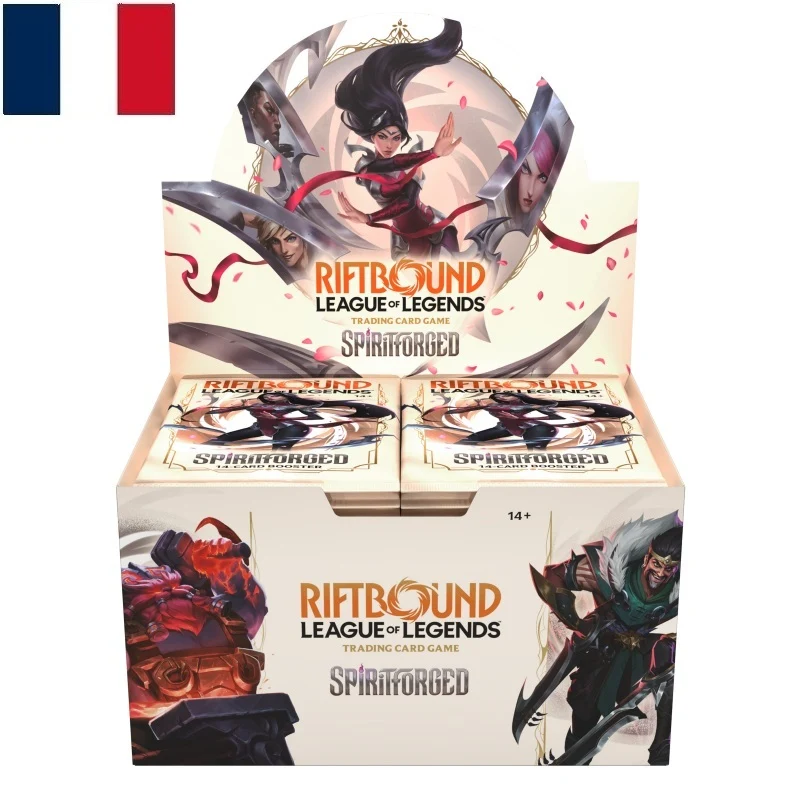 Riftbound – SpiritForged – Display 24 boosters – FR – Armes Spirituelles – JCC