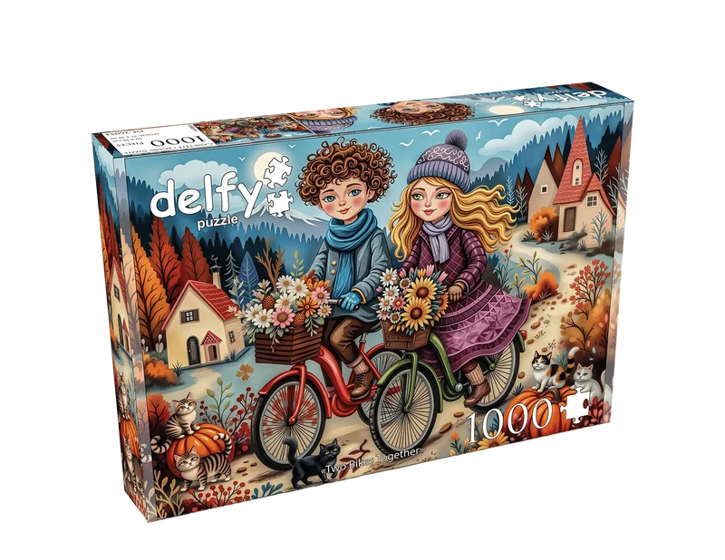 Two Bikes Together (1000 pcs)