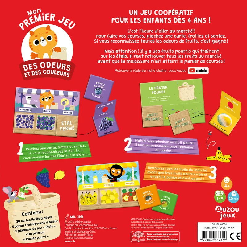 Mon Premier Jeu des odeurs et des Couleurs